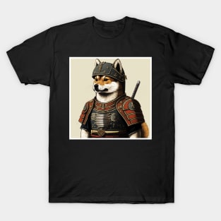 Shiba Inu dog, Samurai, Funny Dog Lover T-Shirt